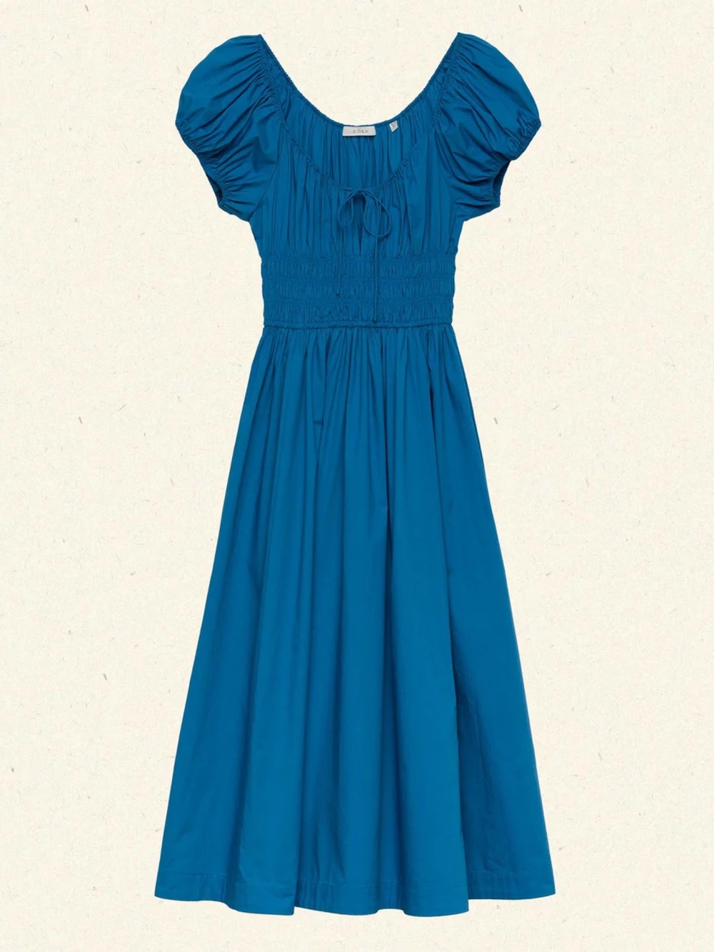 Doen Quinn Dress In Light Cobalt